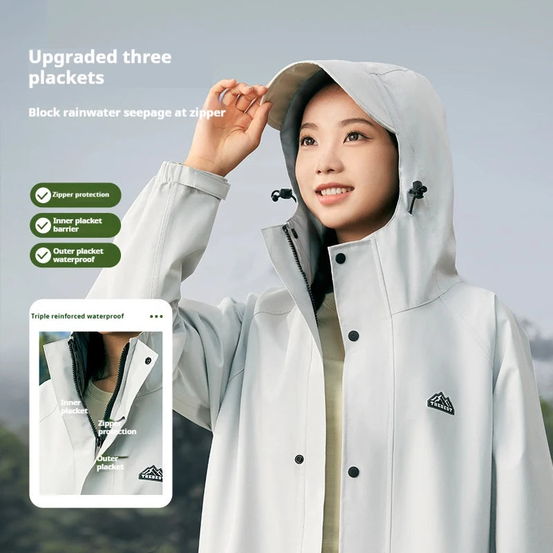 Electric Car Battery Raincoat, Raincoat, Thickened and Lengthened, Raincoat, Rainproof, Adult Motorcycle, Bicycle, Poncho