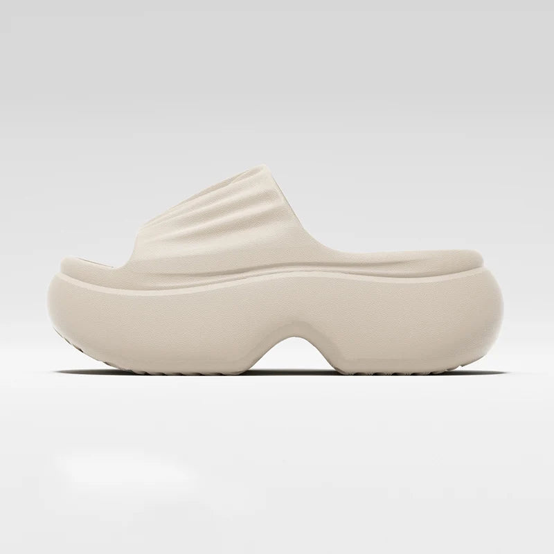 Thick Sole EVA Slippers for Women Fashion Home Platform Slippers for Summer Outwear Non Slip Elevated Sandals for Women