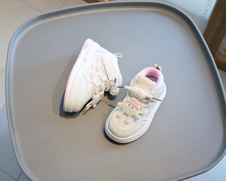 Kids Cartoon Casual Shoes Fashionable Children's Sneakers Boys and Girls Non-slip Sports Shoes Outdoor Non-slip Breathable Shoes