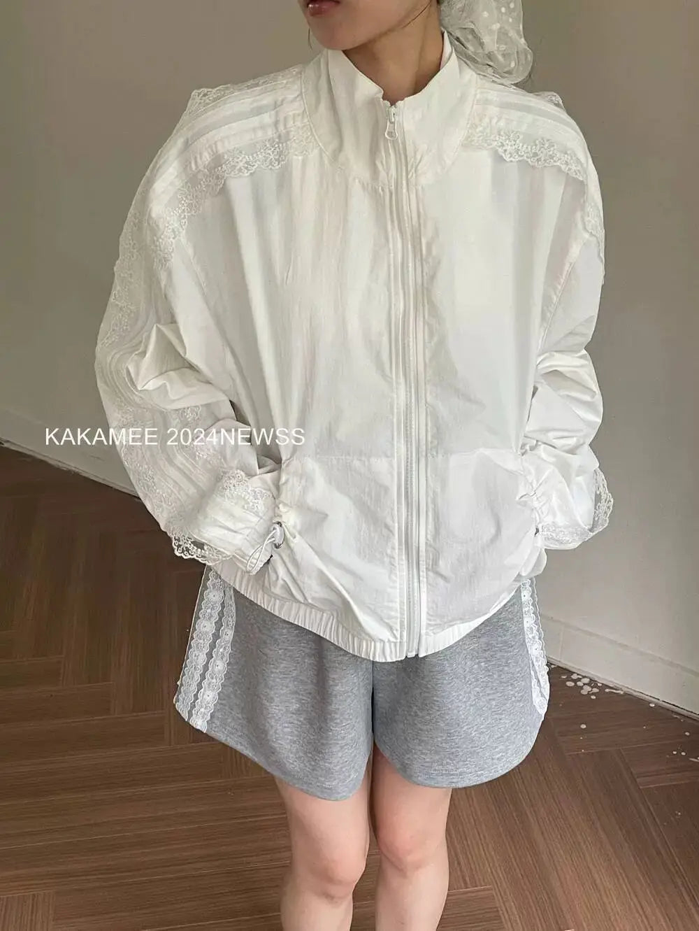 Korean Autumn Loose Hiking Jacket Casual Loose Hottie Trendy Streetwear Sport Waterproof Outdoor Jacket Chaquetas Para Mujer