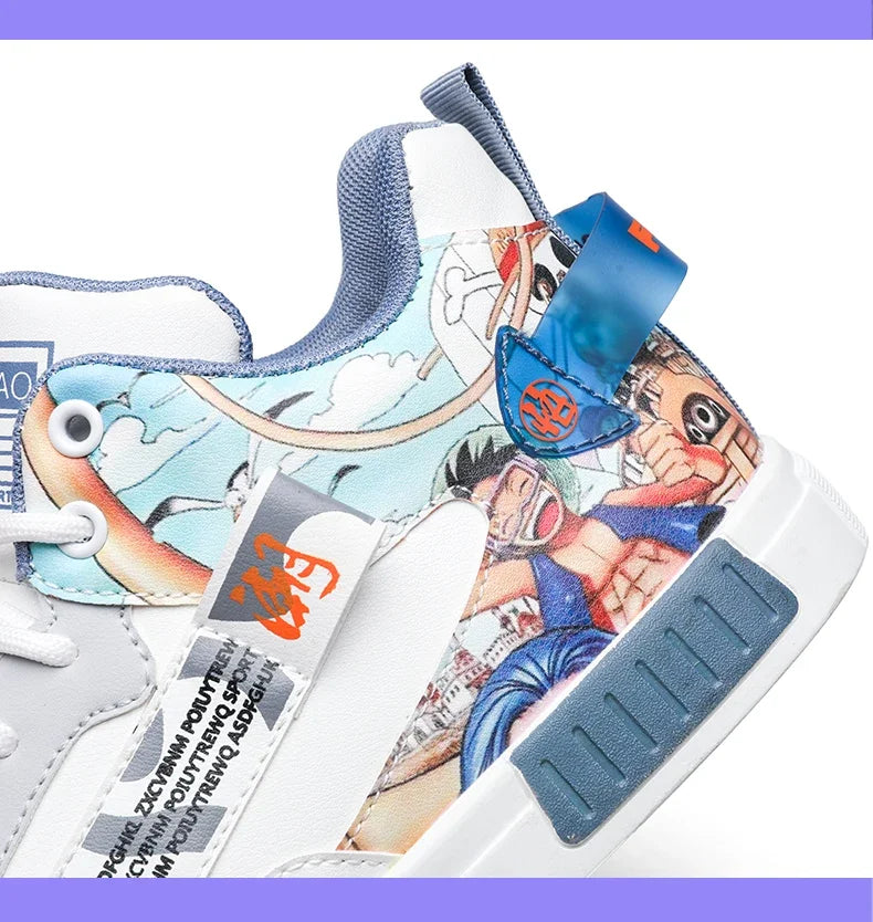 Men Running Shoes High Top Anime Shoes Comfortable Casual Sneakers Men Skateboard Big Size Tenis Masculino Footwear Male