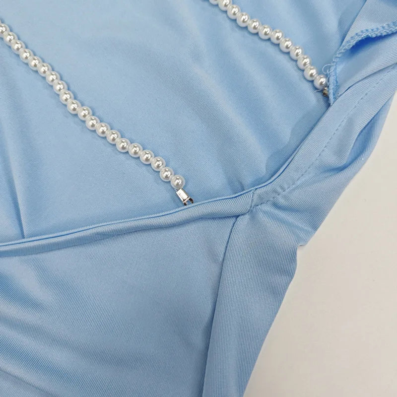 New Swing Collar Sleeveless Elegant Backless Long Dress Spicy Girl Solid Color Sexy Y2K Women Long Skirt Summer Fashion Dresses