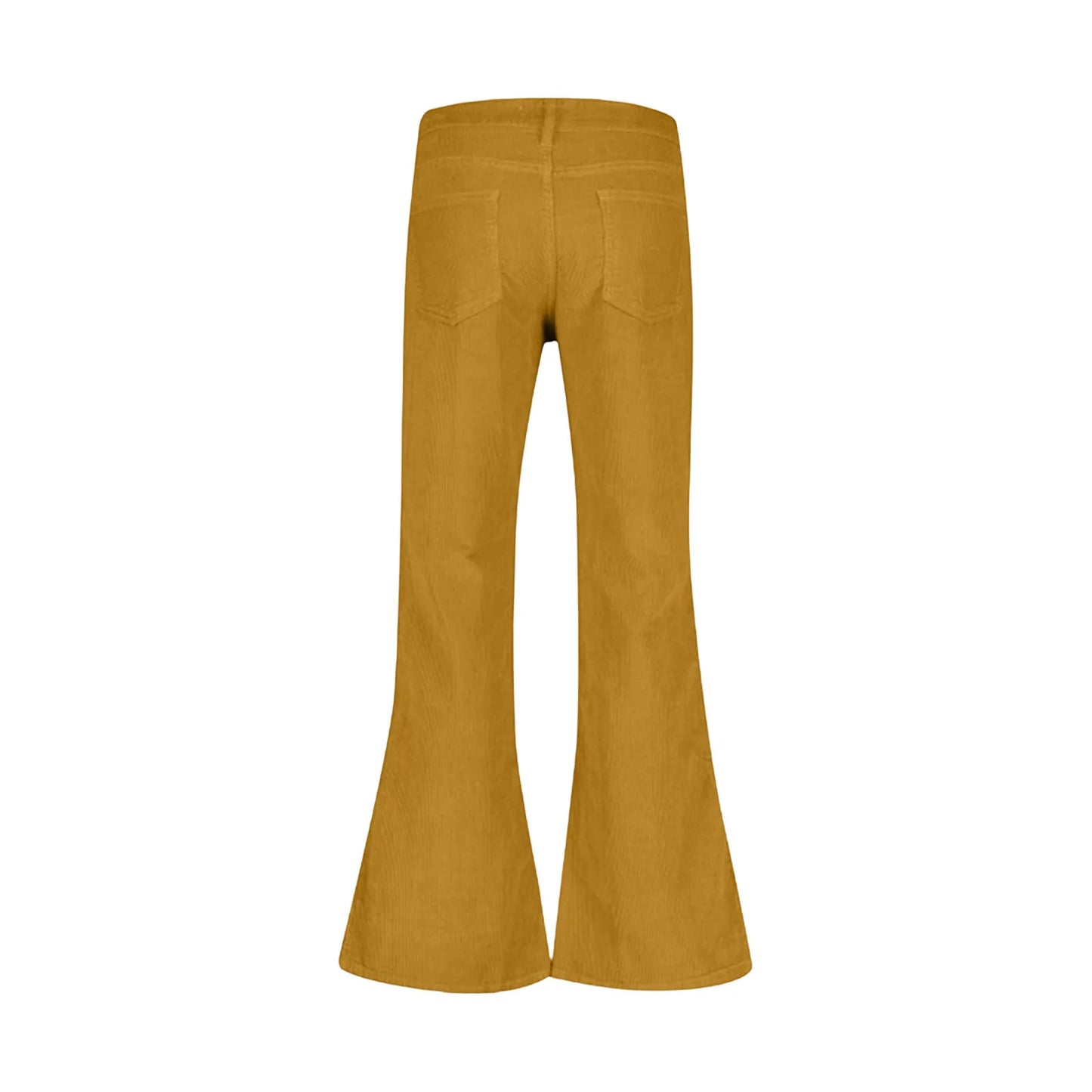 Men's fashion Retro Disco Flared Pants Loose Stretch Vintage Trousers Fit Flared Comfortable Retro Stretch Twill Men's Trousers