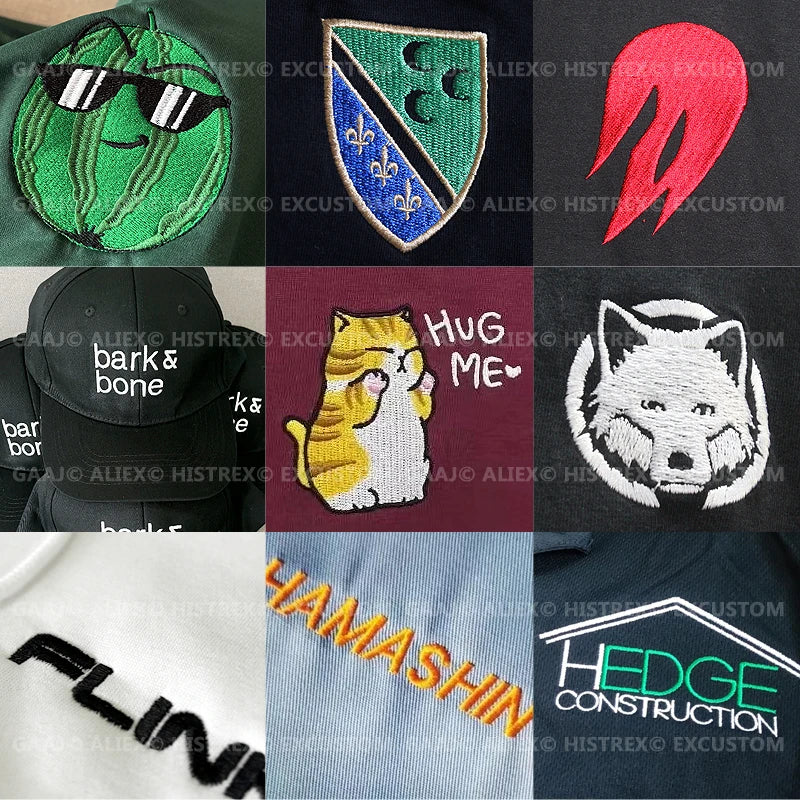 Top Quality Custom Embroidery Cotton Hoodie Your Design Brand Company Logo Text Men Womens Thick Fleece Warm Sweatshirt 350gsm