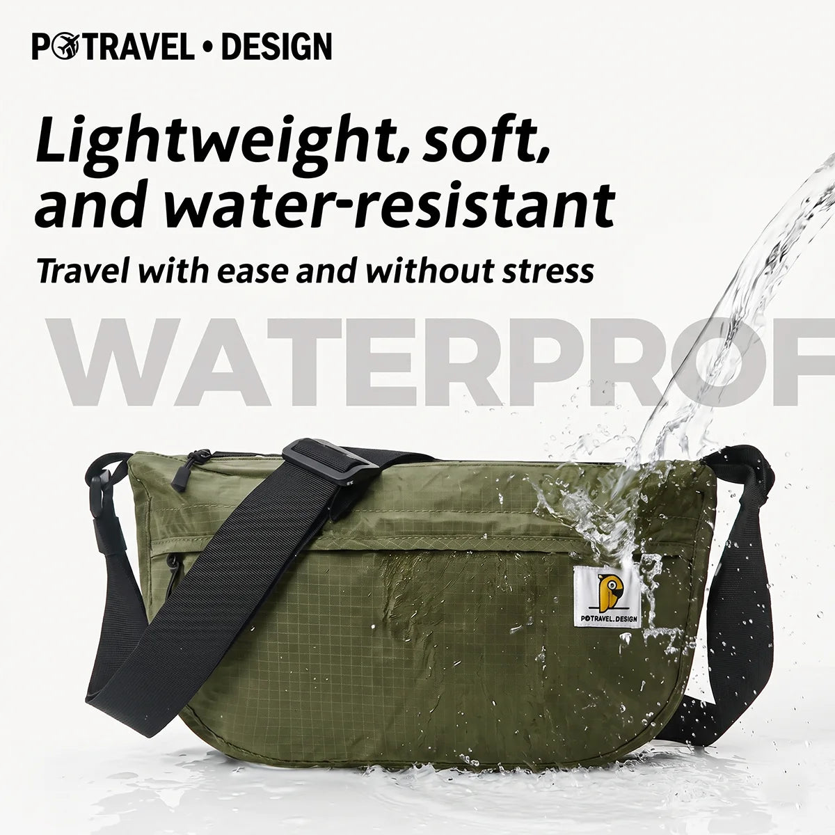 Casual Crossbody Bags For Men Women Shoulder Messenger Bag Large Capacity Small Fashion Travel Handbag Boys Girls Sling Bag