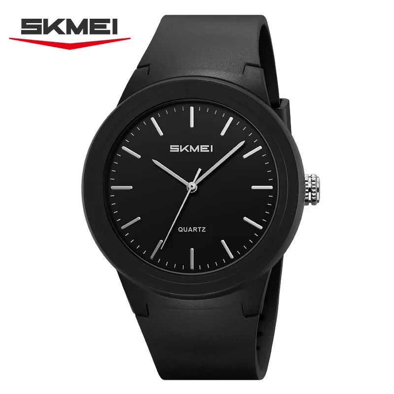 SKMEI 2469 Men Fashion Simple Waterproof Watches Ultralight Sports Quartz Mens Wristwatches Shockproof Clock 2108 Reloj Hombre