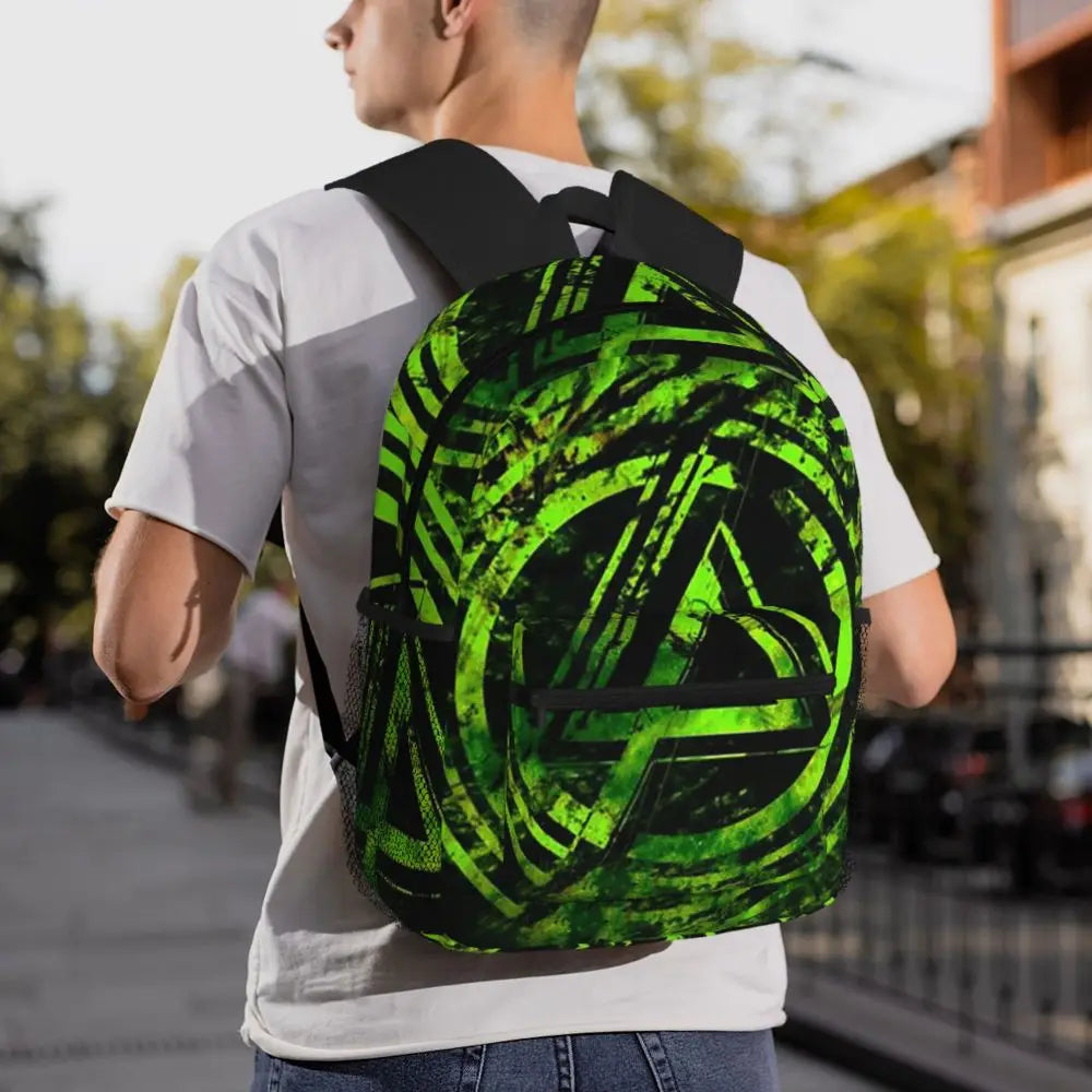 L-Linkin-S P-Park-S Band Student Backpack School Bag Hiking Travel Daypack for Boys Girls Fashion Bookbag Shoulder Bags