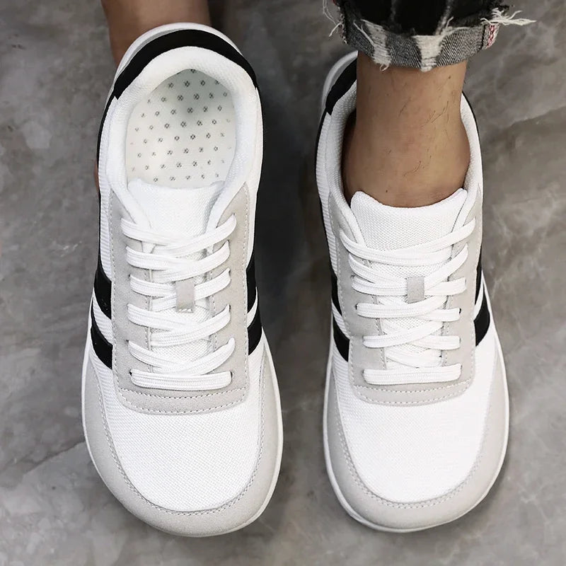 Wide Shoes Anti Slip Lightweight Breathable Running Shoes Minimalist Barefoot Cross Training Shoe Anti Slip Toe Walking Shoes