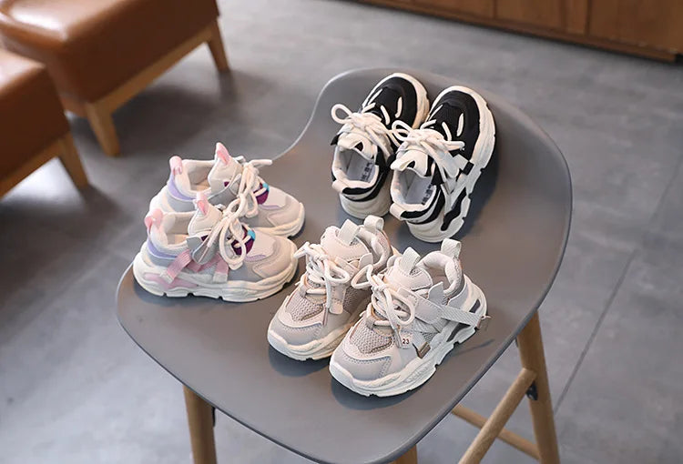 Children Casual Shoes for Boys Girls Toddlers Little Kids Sports Running Sneakers for Kindergarten School Air Mesh Breathable