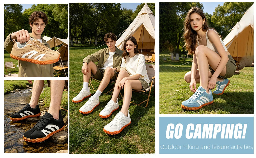New Fashion Men's Wide Shoes,Women's Outdoor Running Sports Shoes,Sporadic Casual Shoes,Soft And Loose Minimalist Barefoot Shoes