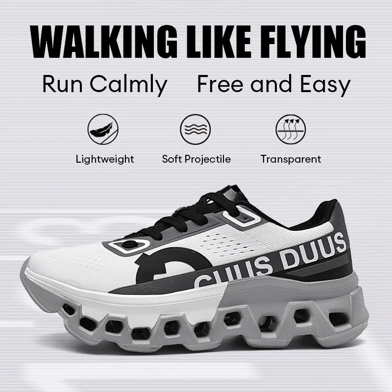Men's Cushioning Running Sneakers | Lightweight Non-Slip Athletic Shoes