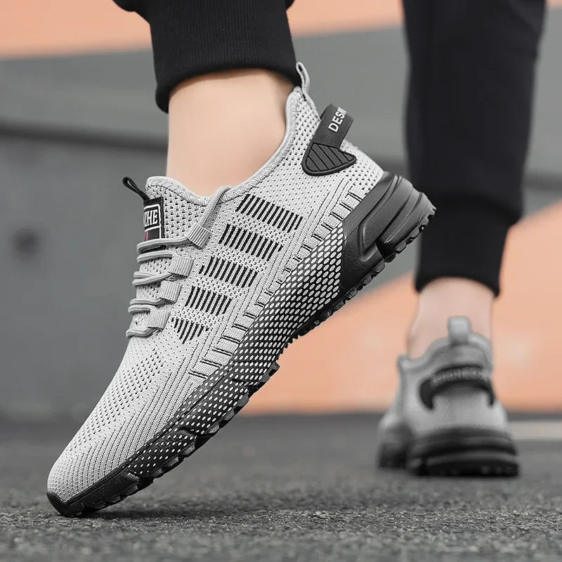 2025 New Men Running Shoes Outdoor Comfortable Men Sneakers Breathable Sports Shoes Lightweight Training Shoes Zapatillas Hombre