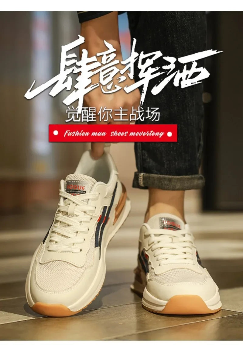 Running Shoes Men's Wear-Resistant Lightweight Breathable Original Luxury Shoes for Men Non-Slip Male Sneaker Zapatillas Mujer