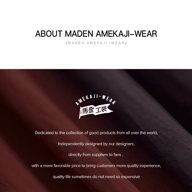 Maden Vintage Baseball Collar Sweatshirt New Year's Red Top Loose Round Neck Pullover for Men's Spring Fall Long-Sleeved T-Shirt