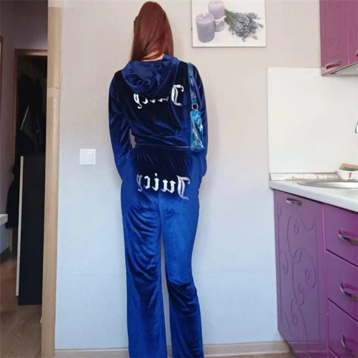 Fashionable Women's Casual Sportswear Set Hoodie Pants Tracksuit Comfortable Breathable Spring Seasonal Clothing