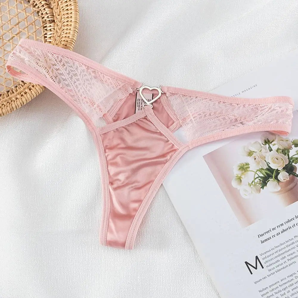 Temptation Seamless Underpants Love Heart Underwear Temptation For Women Female Lingerie Briefs Women Thong Lace Panties