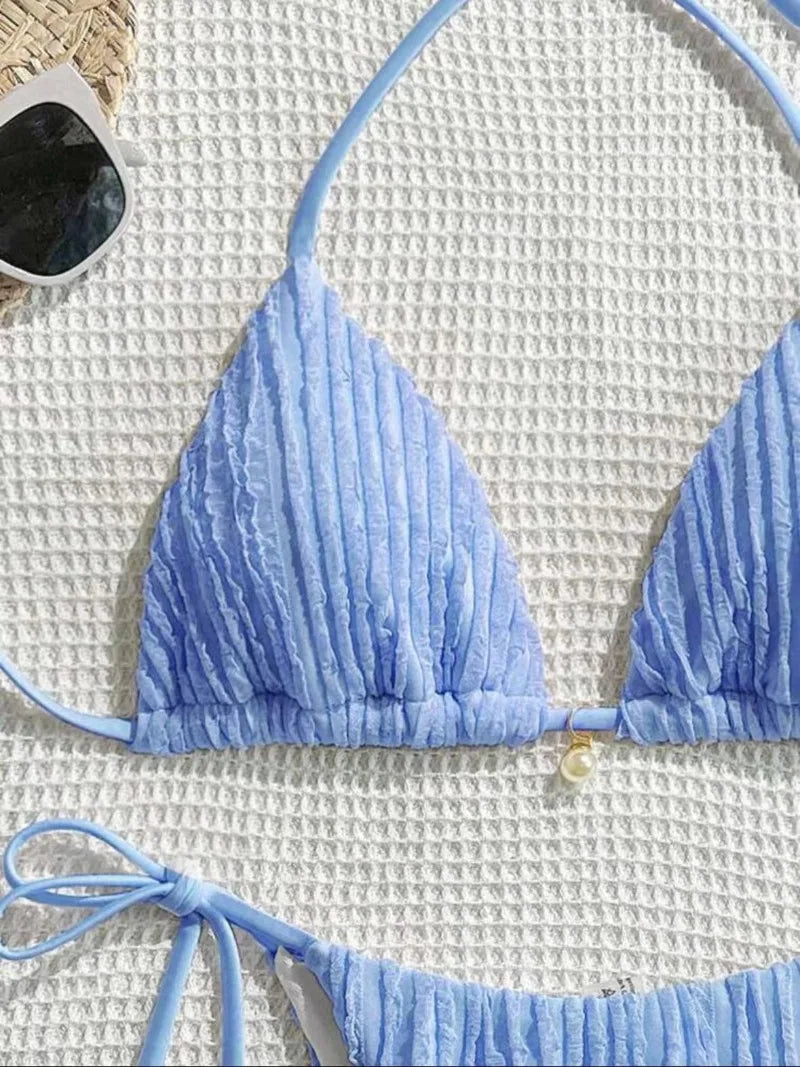 Sexy Bikini Two-Piece Swimsuit Split Swimwear Female Swimming Bathing Suit Women Bikini Set Beachwear Biquine Brasileiro