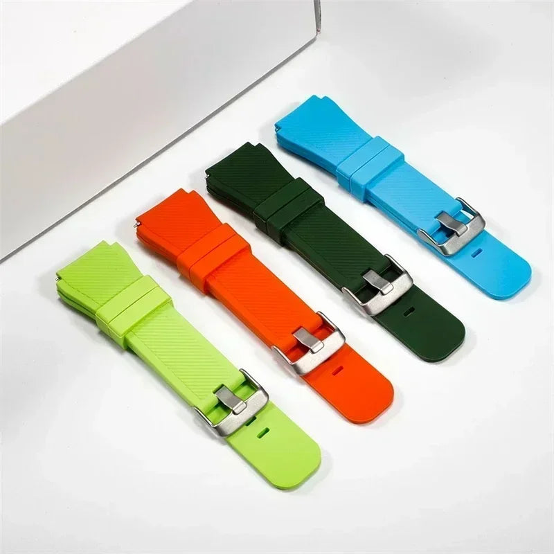 22mm Silicone Strap For New C20 Pro Smart Watch Wristband Bracelet Band For Zeblaze Btalk 3 Plus/Ares 3 Pro/Vibe 7 7 Pro 7 Lite