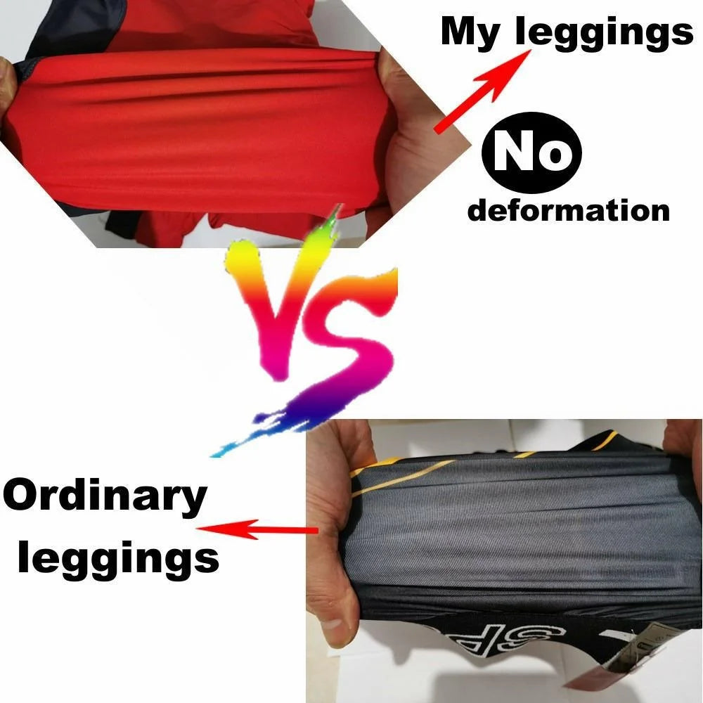 Running Tights for Men Sports Trousers Compression Camouflage Athletic Pants Workout Leggings