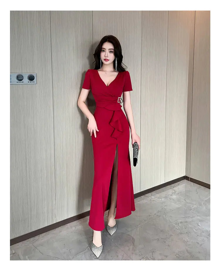 Sexy Evening Dress for Women in 2025 Slim and Slim Nightclub