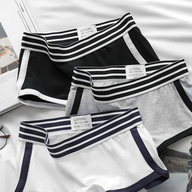 Women's Low-Waist Boxer Boyshort Panties Single Piece Comfortable Breathable Sport Underwear Ladies Intimate Lingerie Women's pa
