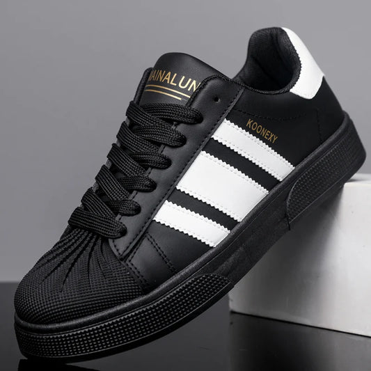Men's Low-Top Sneakers, Suitable for Hiking, Skateboarding, and Casual Wear—Pu Upper, Breathable Lace-Up Style, Ideal for Outdoor Activities, Training, and Street Fashion—Built-In Cushioning Insole and Pvc Sole, Perfect f