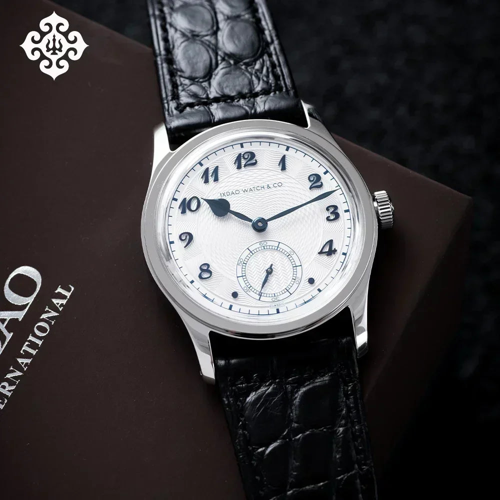 New IX&DAO IPOSE Men's Formal Quartz Watches Sapphire Stainless Steel 5Bar Retro Luxury Men's Watches relogios masculino