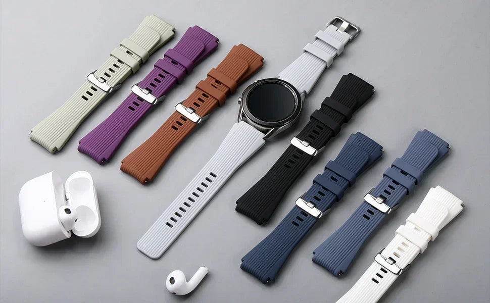 22mm Silicone Strap For New C20 Pro Smart Watch Wristband Bracelet Band For Zeblaze Btalk 3 Plus/Ares 3 Pro/Vibe 7 7 Pro 7 Lite
