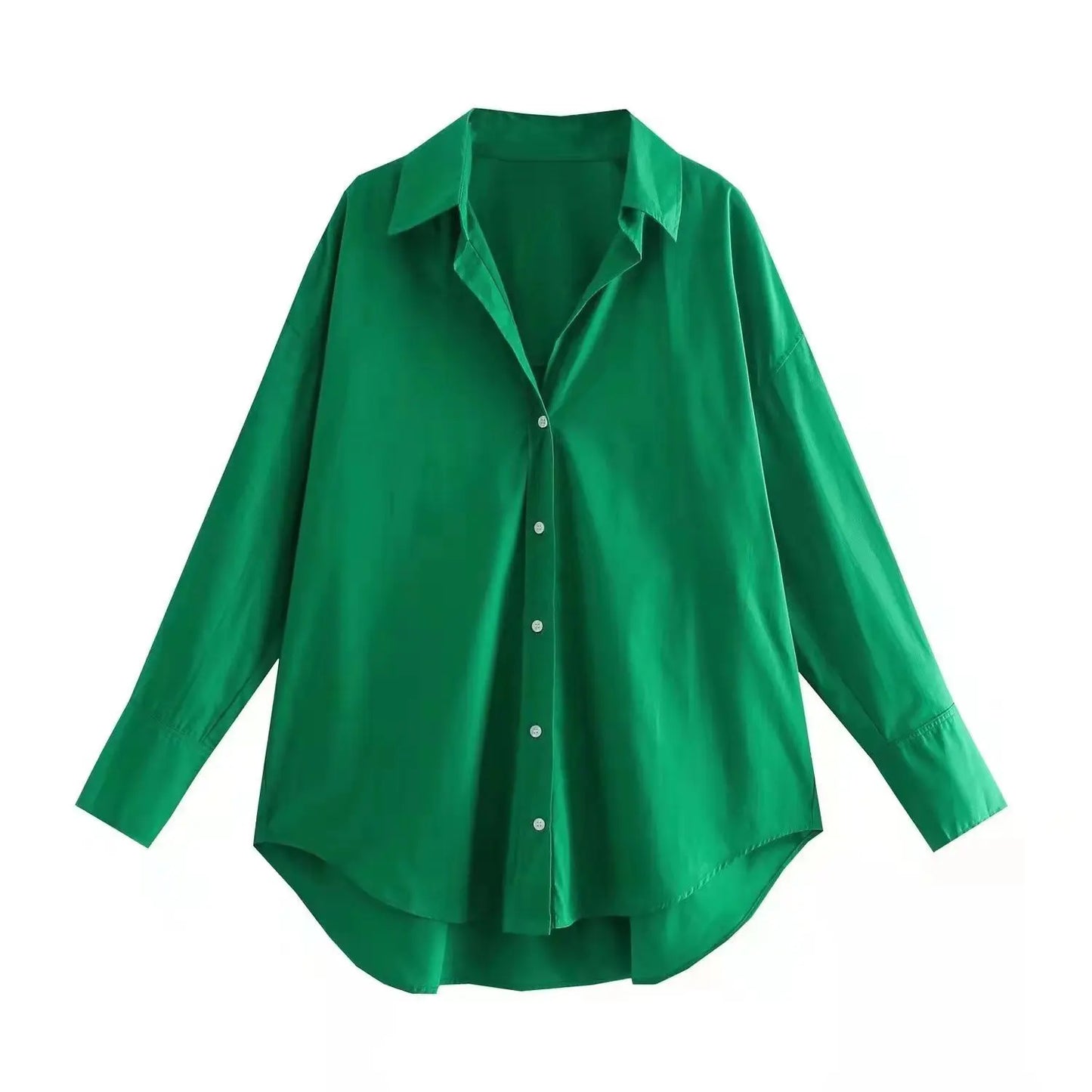MUJER Women Shirt Multicolour Button Up Shirt Women Summer Long Sleeve Top Female Streetwear Oversize Shirts And Blouses Women