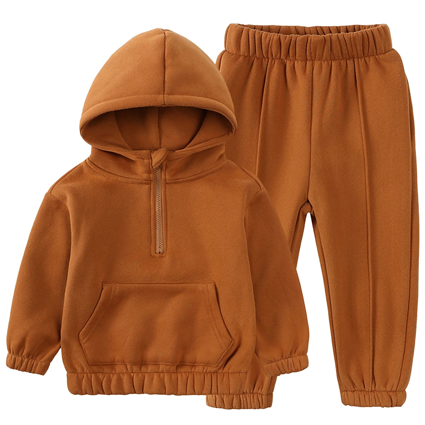 Toddlers Tracksuit,Boys Girls Jog Suits,Fleece Warm Kids Sweater Shirt+Sweater Pants,Children's Casual Sportswear,Teen Jumpsuits