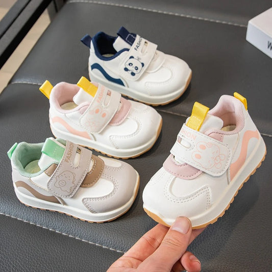 Kids New Fashion Cartoon Casual Shoes 2026 Breathable Non Slip Lightweight Comfortable Design Sneakers Girls Boys Outdoor Shoes