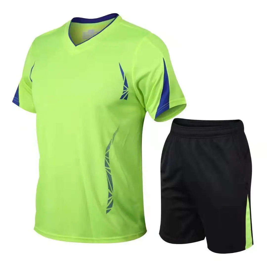 High quality tennis jerseys badminton shirt shorts set Men Table tennis sets ping pong clothes Badminton jogging sports suits