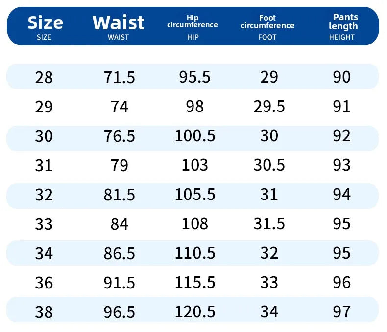 2026 Spring Summer Men's Ripped Jeans Cotton Trendy Straight Casual Denim Pants Trousers Outdoor Pastoral Outing