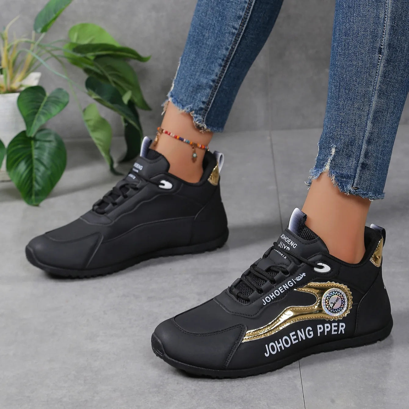 Sneakers Women Summer Waterproof Casual Sports Shoes Women Lightweight Breathable Non-slip Platform Sneakers Zapatos De Mujer