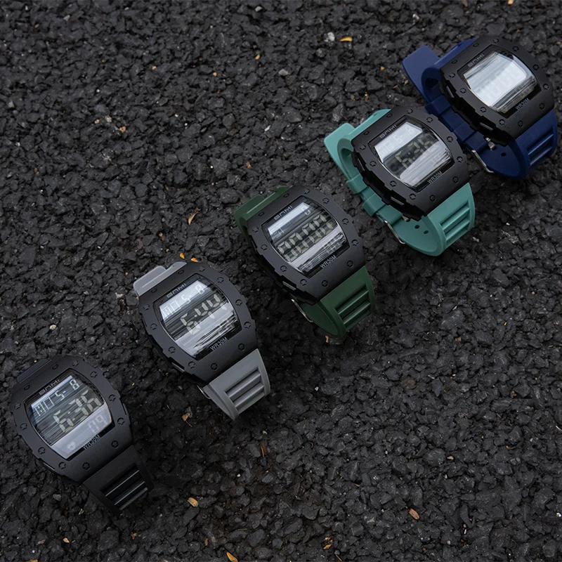 2025 Man Digital Watch Outdoor Sports Multifunctional Waterproof Shock Luminous LED Military Electronics Watch High-end Luxury