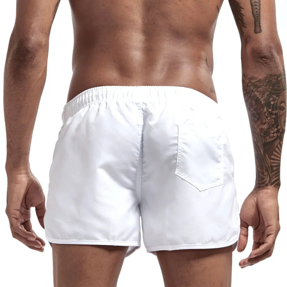 Summer Men's Swimwear Shorts Beachwear Sexy Swim Trunks Men Swimsuit Low Waist Breathable Beach Surfing