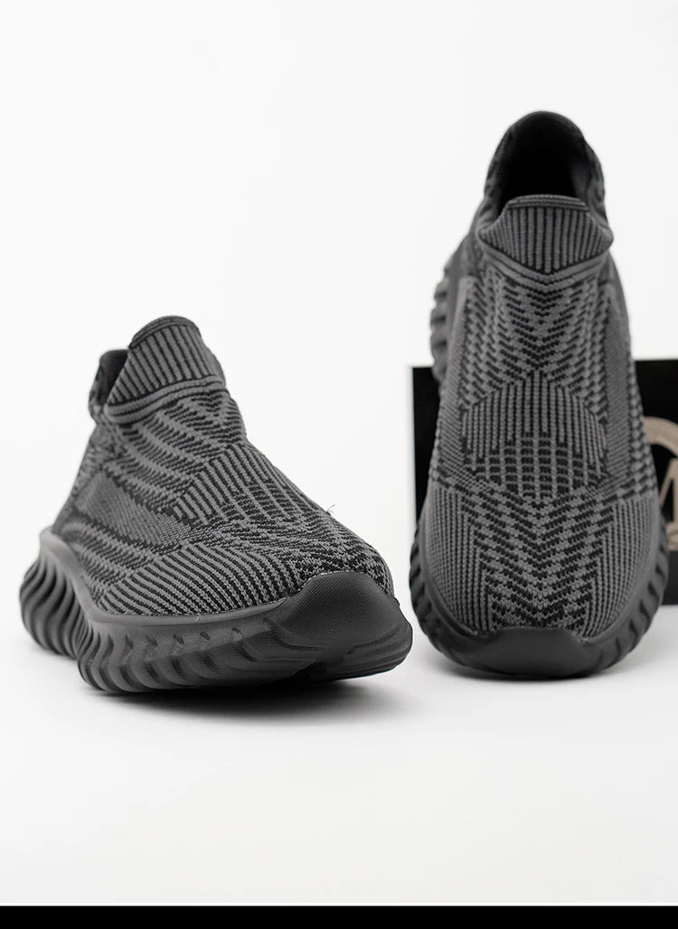 Men's Women Running Shoes Comfortable Slip on Sneakers Man Socks Shoes Lightweight Knit Breathable Casual Outdoors Sneakers