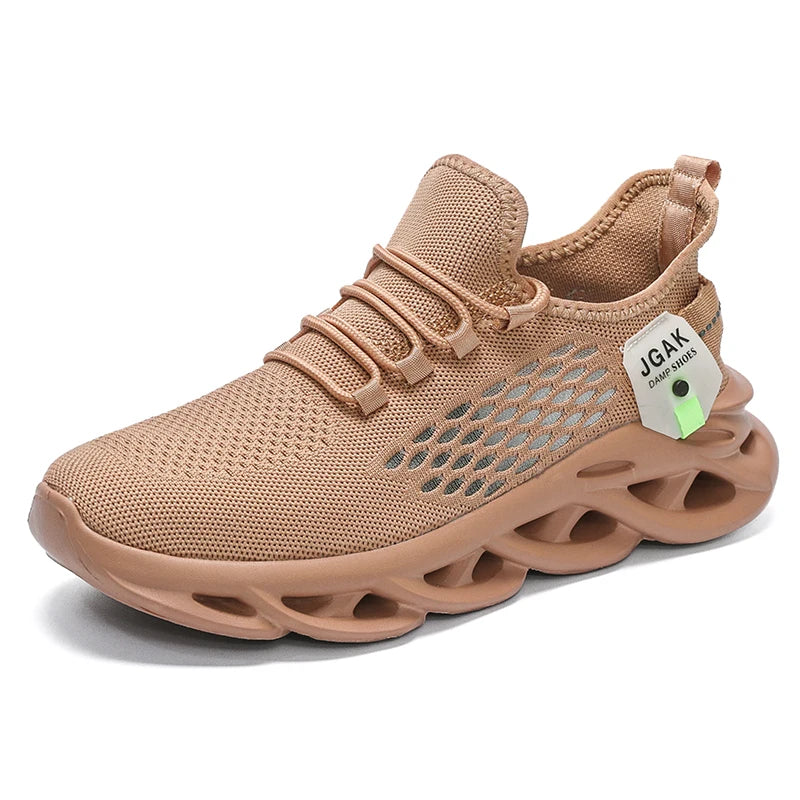 Plus Big Size 49 50 51 52 Men Mesh Sneakers Shock Absorbing Running Shoes Breathable Casual Walking Athletic Sports Trainers
