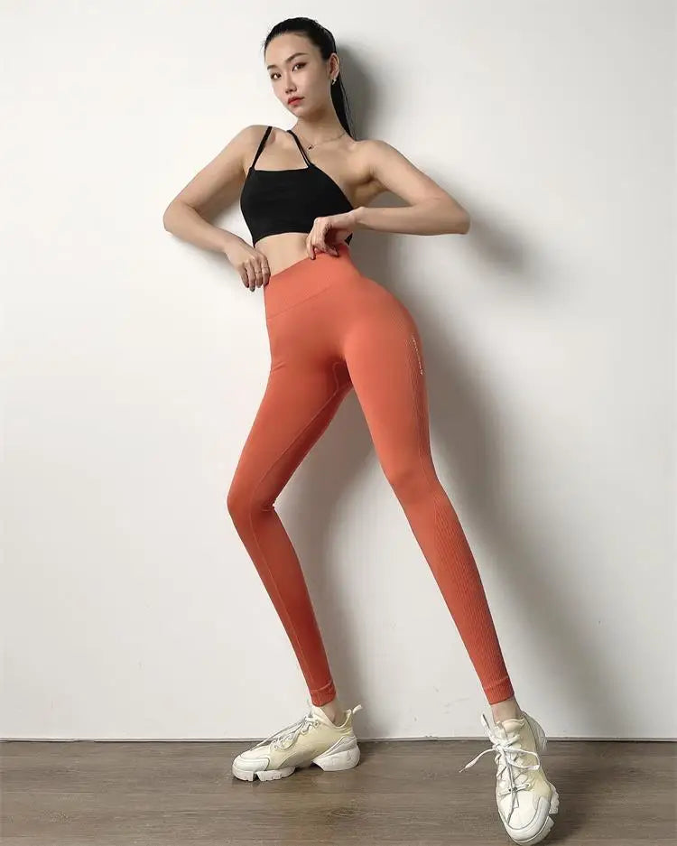 Push Up Seamless Leggings For Fitness High Waist Workout Tights Sport Woman Booty Scrunch Tights Yoga Pants