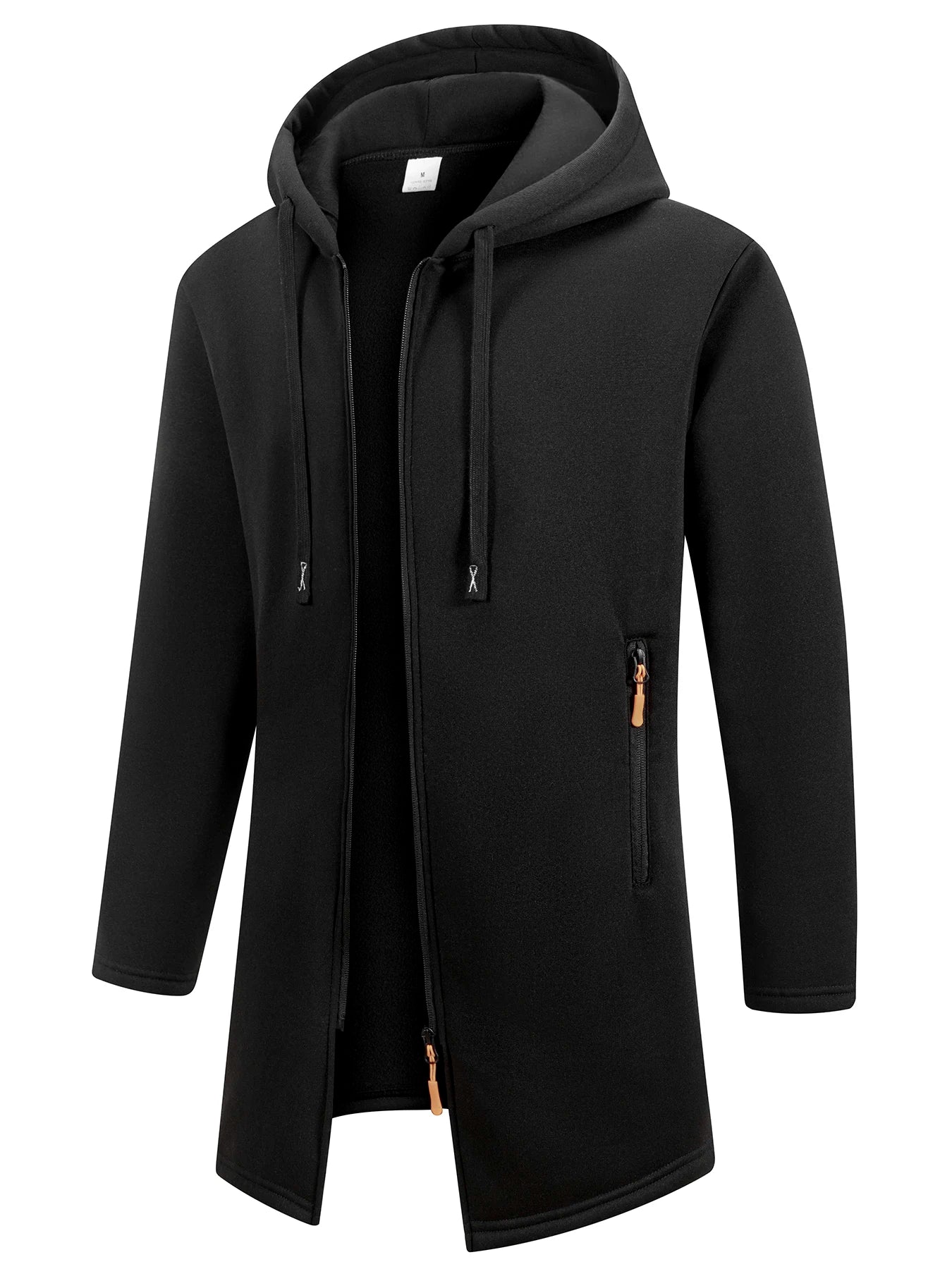 Men's Hoodies Jacket Long Sleeve Sweatshirts Zipper Hooded Jacket Mens Oversize Winter Top Jacket Coat Warm Streetwear