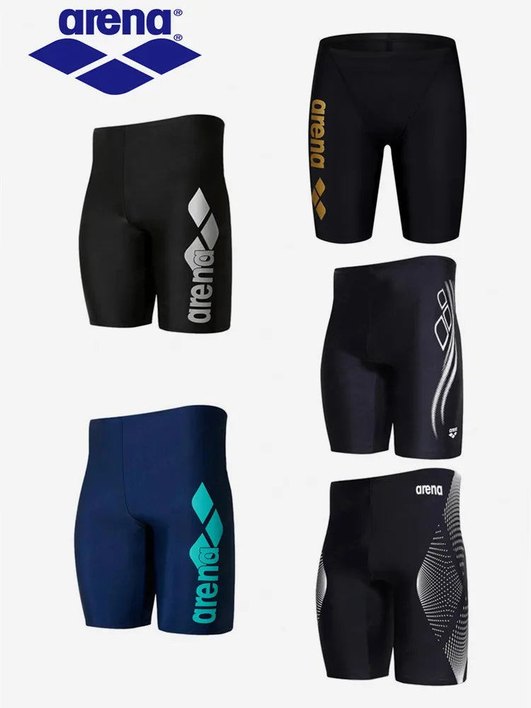 Arena Men's Swimming Pants Outdoor Sports Beach Surfing Breathable Fast Drying Professional Training Swimming Equipment