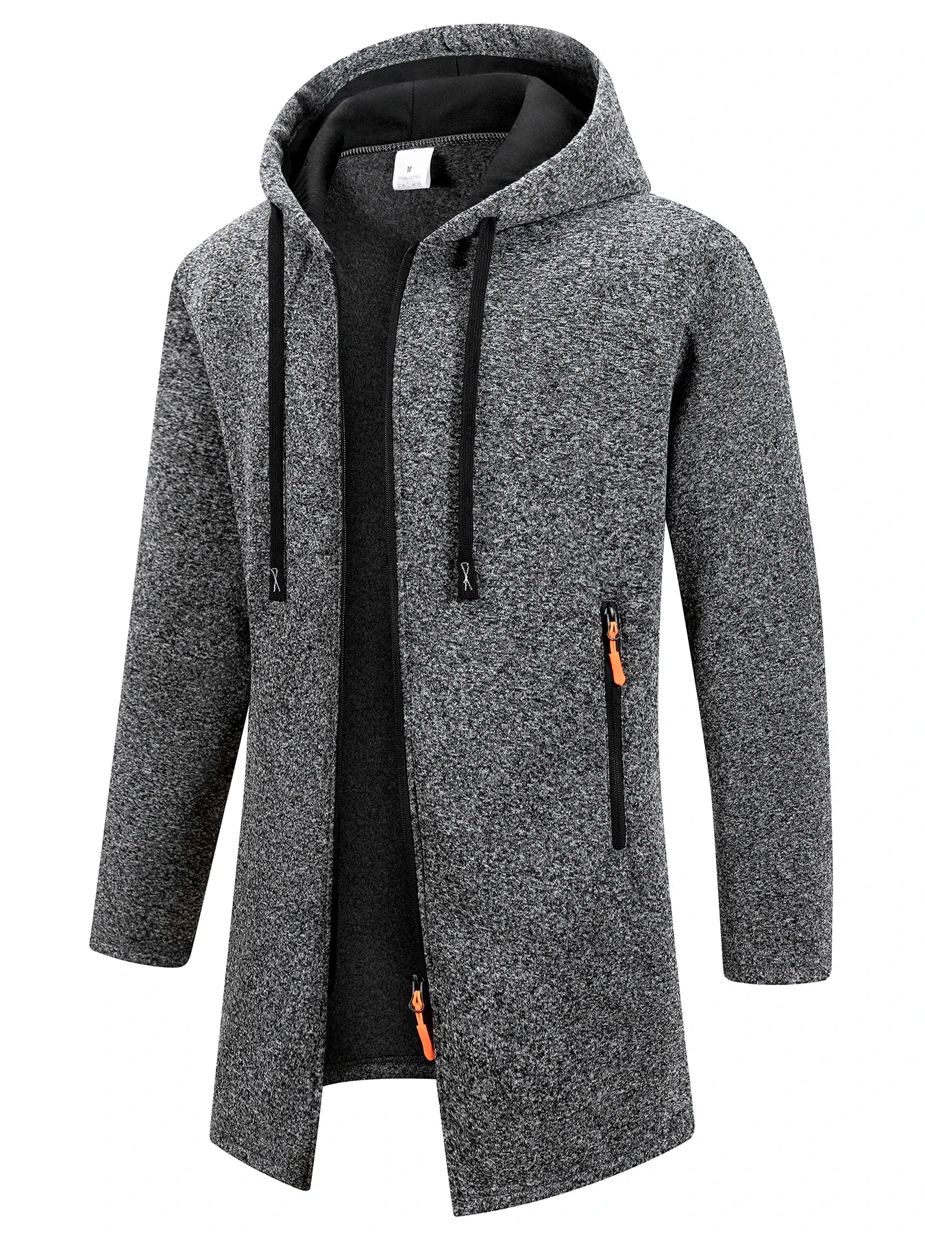 Men's Hoodies Jacket Long Sleeve Sweatshirts Zipper Hooded Jacket Mens Oversize Winter Top Jacket Coat Warm Streetwear