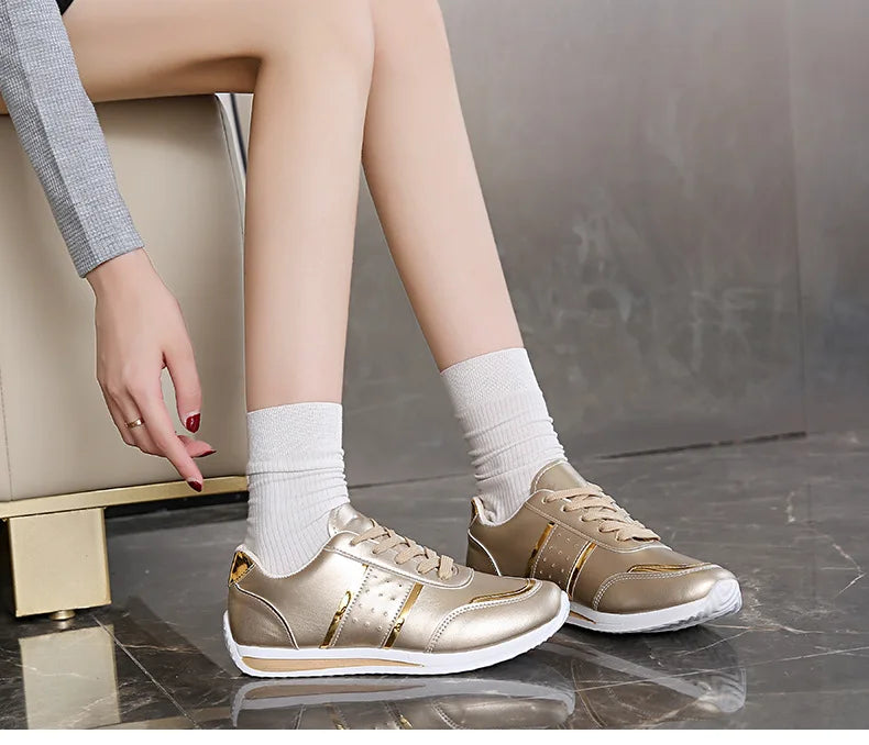 Spring and Autumn New Sports Casual Shoes Summer Breathable Casual Shoes Strap Sports Women's Shoes Zapatos De Mujer