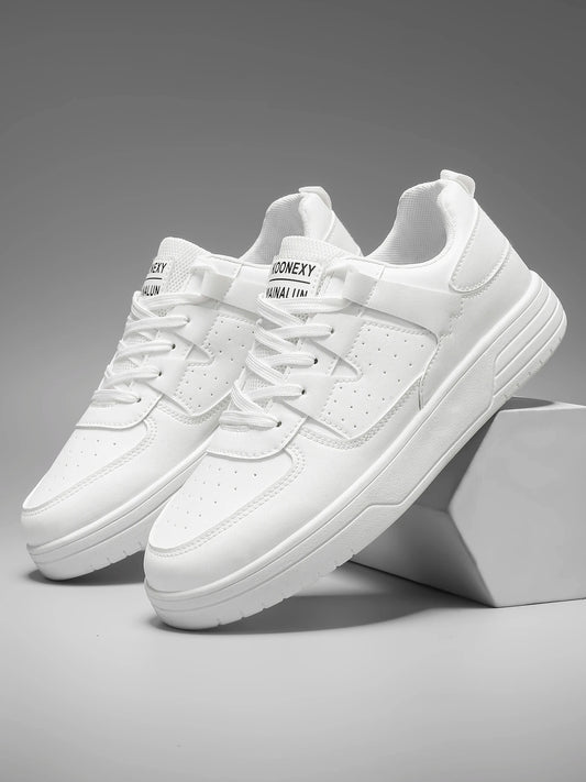 Fashionable sports shoes - skate shoes. Low-top lace-up shoes with a school style and street style, suitable for daily outdoor