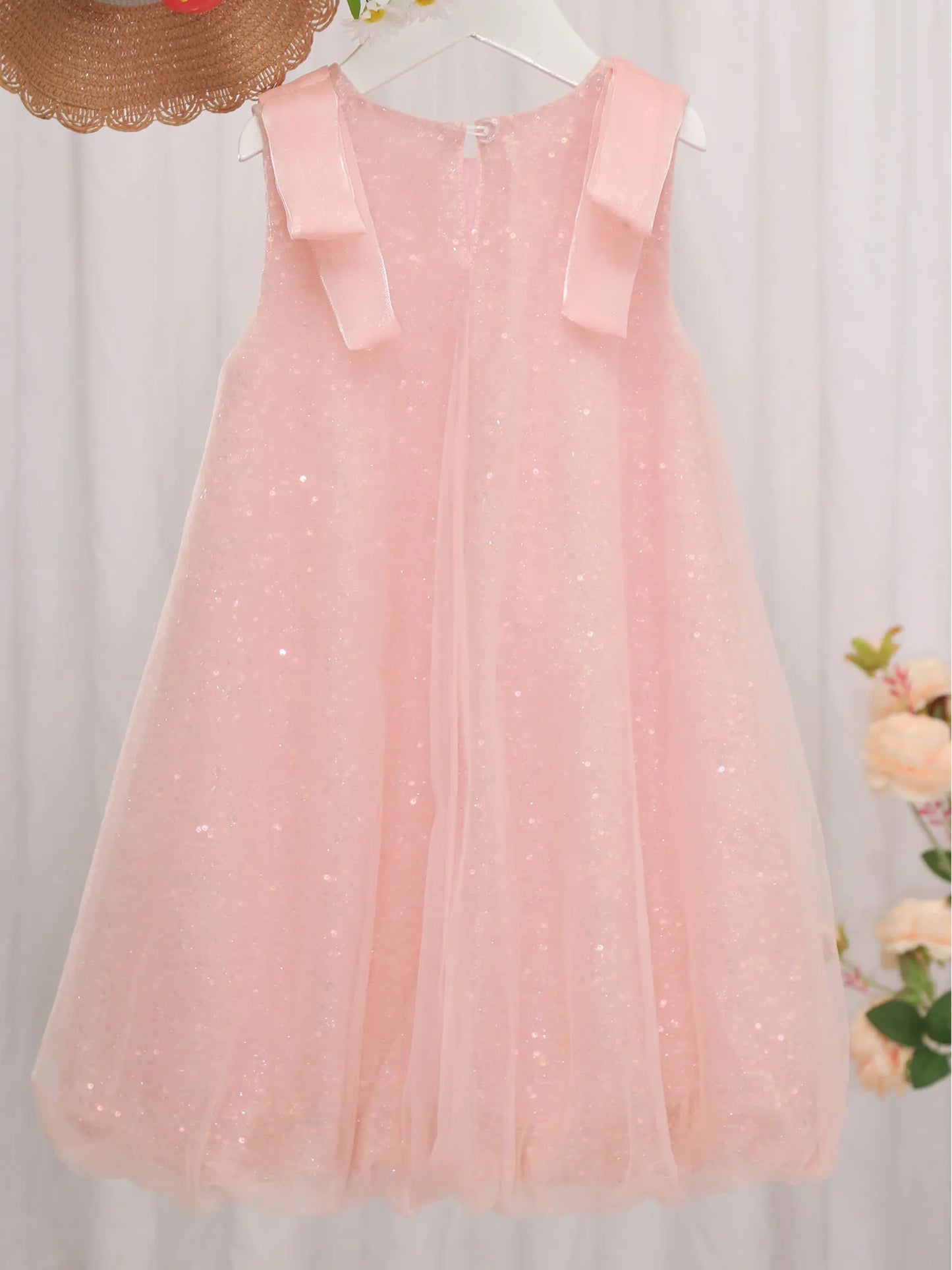 Kids Girls Summer Fashion Casual Sweet A-line Dress Playwear Sundress for Birthday Party Daily School Beach Vacation Photography