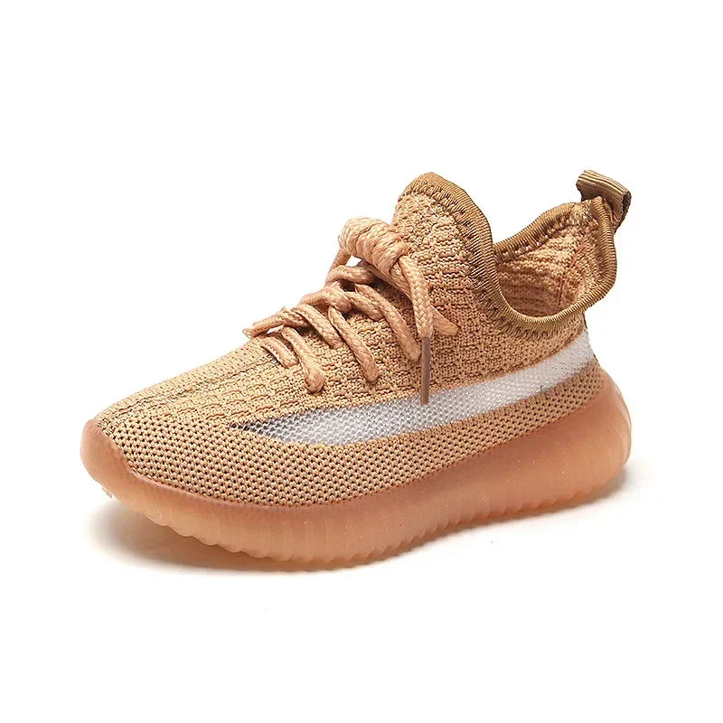 Fashion Kids Running Shoes Boys Girls Light Casual Sports Shoes Soft Soled Sneakers School Children's Sneakers Tennis Flat Shoes