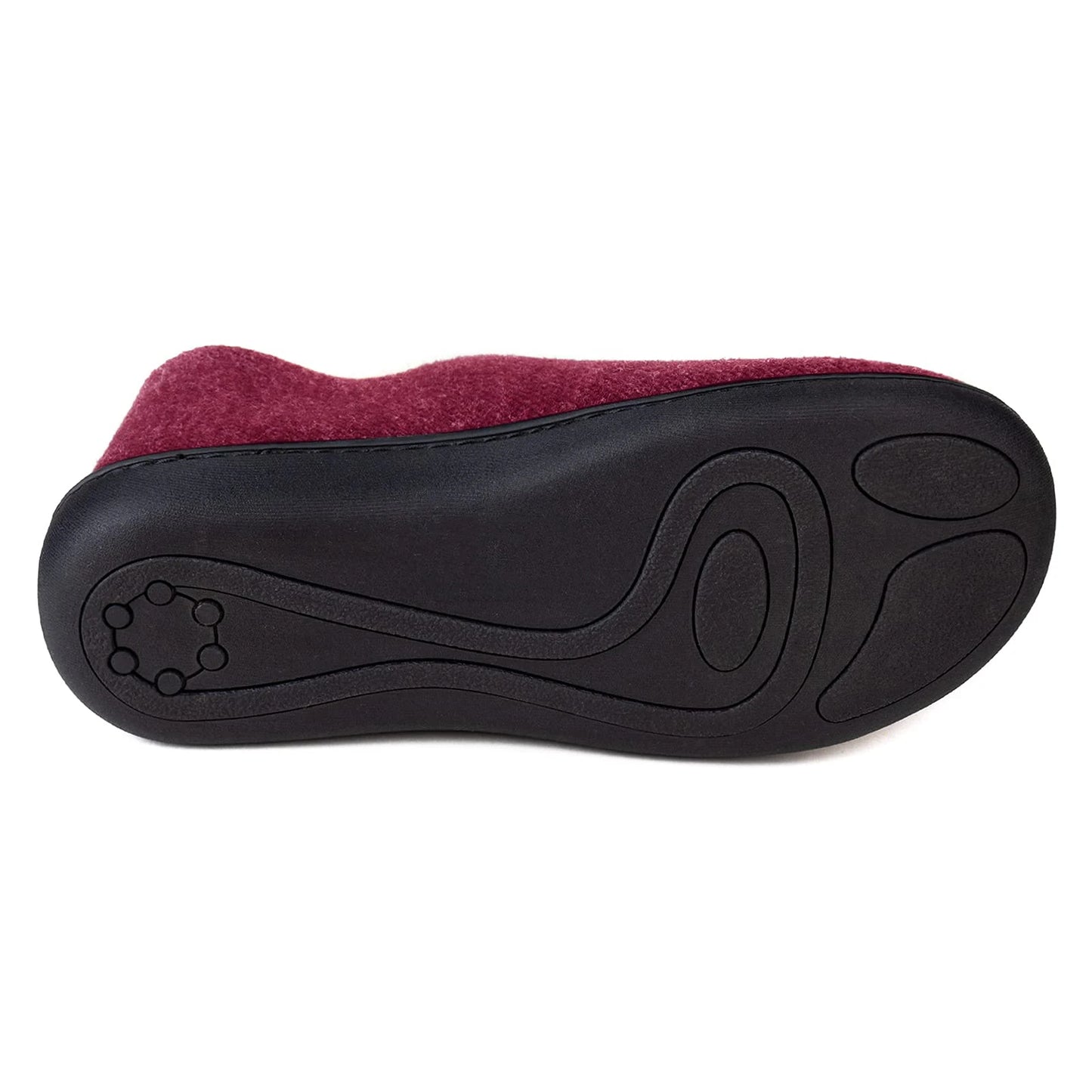 Evshine Women's Cozy Cotton Slippers Winter Warm Faux Fleece House Shoes Indoor Non-slip Memory Foam Slipper Casual Furry Slides