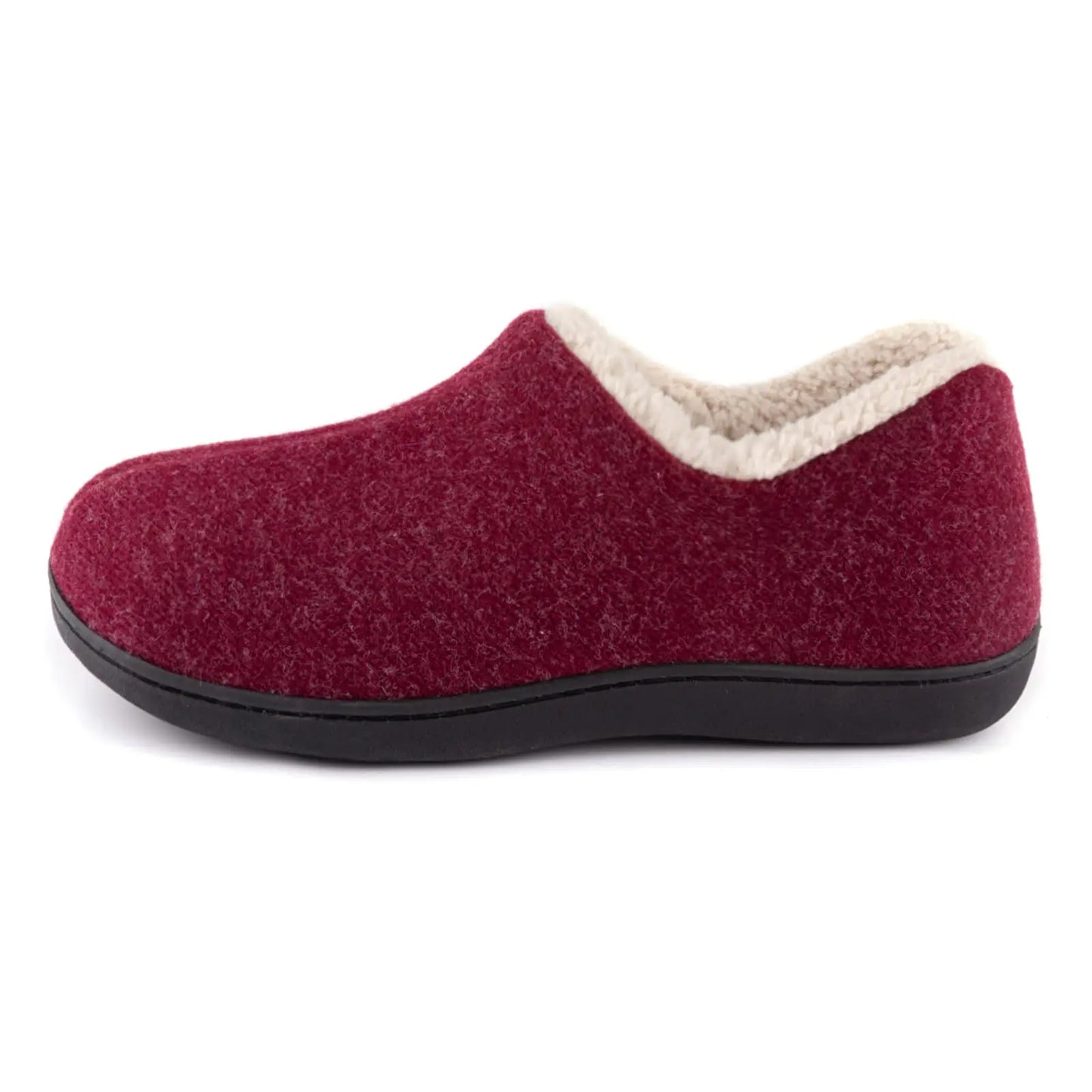 Evshine Women's Cozy Cotton Slippers Winter Warm Faux Fleece House Shoes Indoor Non-slip Memory Foam Slipper Casual Furry Slides