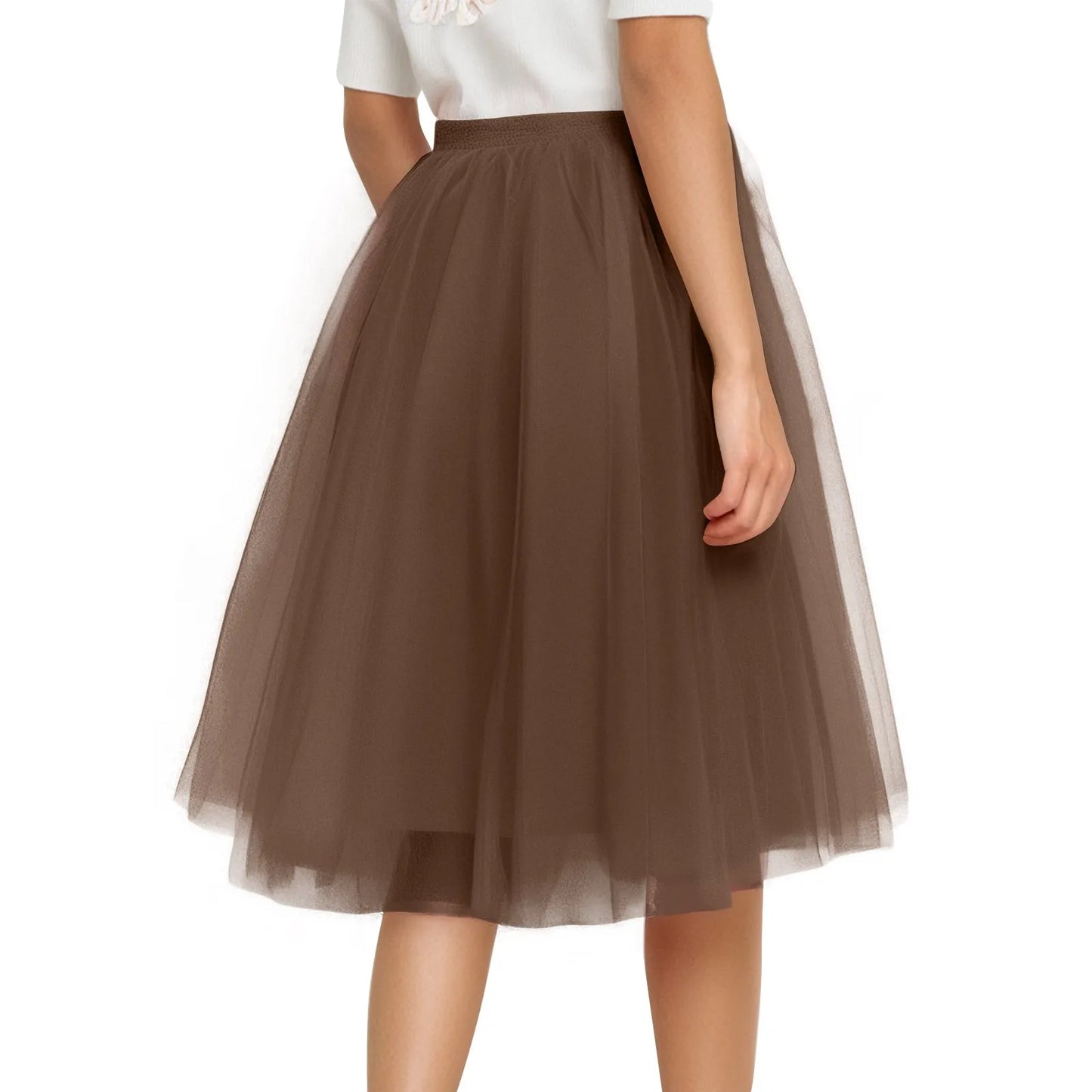 Tutu Skirt For Women 50s Skirt Retro Party Tulle Ballet Rockabilly Petticoat Underskirt Dance Dress Cosplay Mesh Skirt
