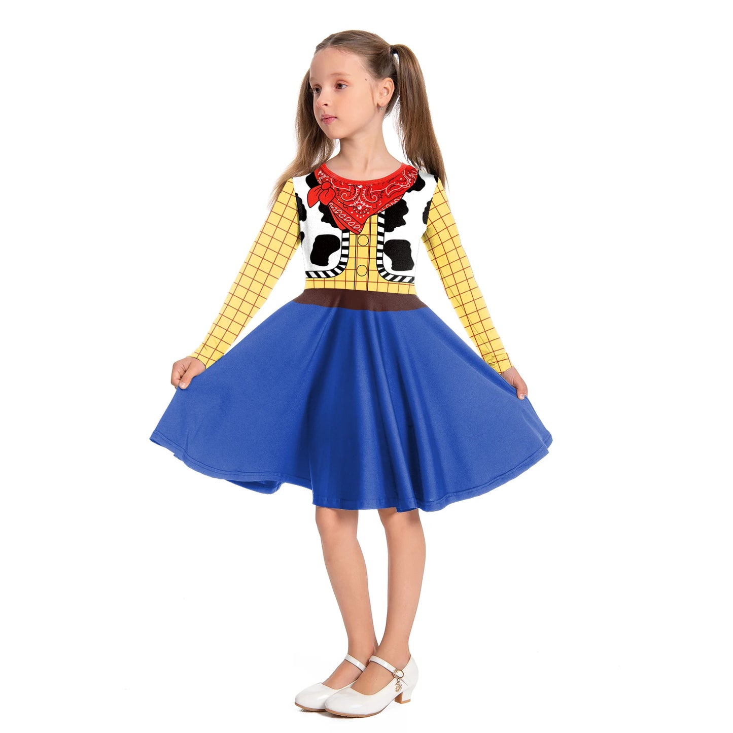 Woody Cosplay Costume Men Boys Jumpsuit Halloween Family Matching Outfits Carnival Party Cowboy Jessie Women Fancy Dress